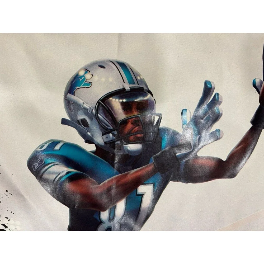 RARE KFC EA Sports Madden NFL 10 Promo Vinyl Banner 53x53 Giant Store Display